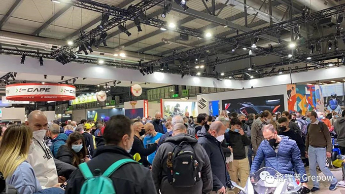 意大利EICMA雙輪車展會(huì)現(xiàn)場