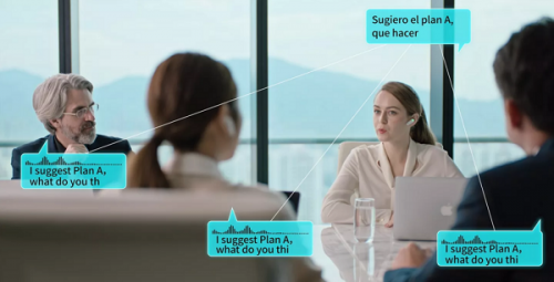 AI智能翻譯耳機 AI智能翻譯耳機